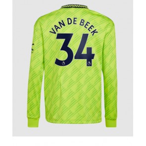 Manchester United Donny van de Beek #34 Tredje Tröja 2022-23 Långärmad